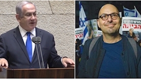 אלדד יניב ובנימין נתניהו, צילום: אלדד יניב, פייסבוק/נתניהו, ערוץ הכנסת